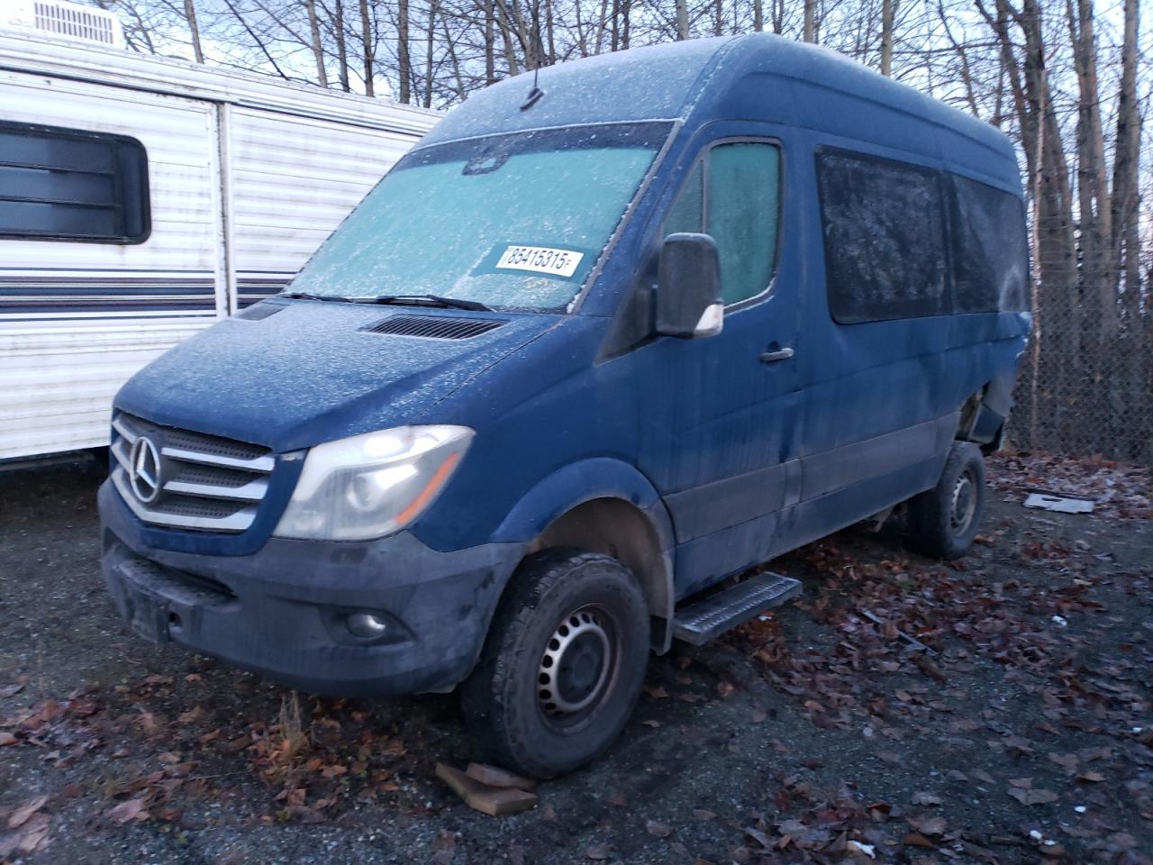 2017 Freightliner Sprinter, VIN WCDFE7CD6HP560243 — Rear end