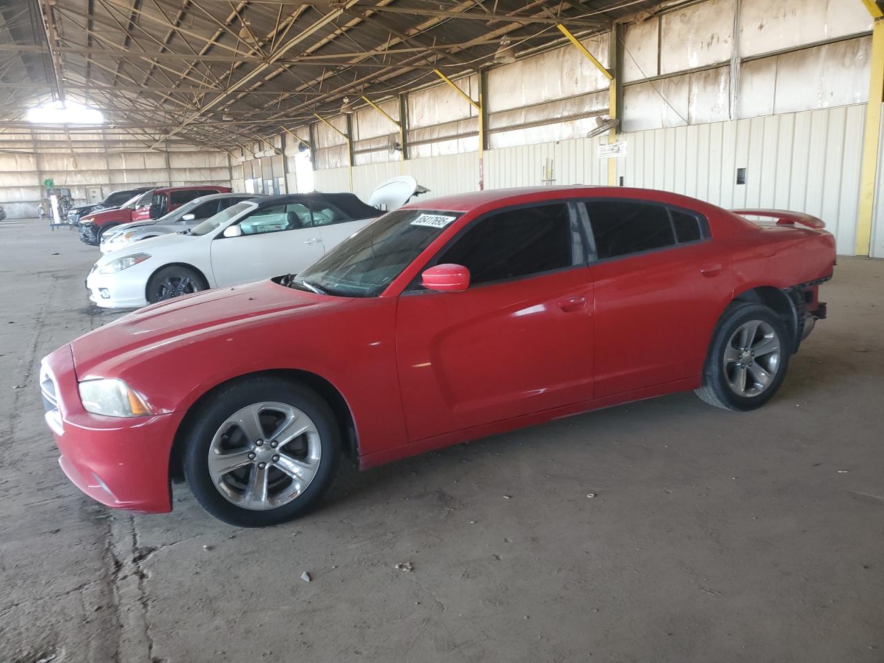 2013 Dodge Charger SE, VIN 2C3CDXBG4DH512922 — Rear end