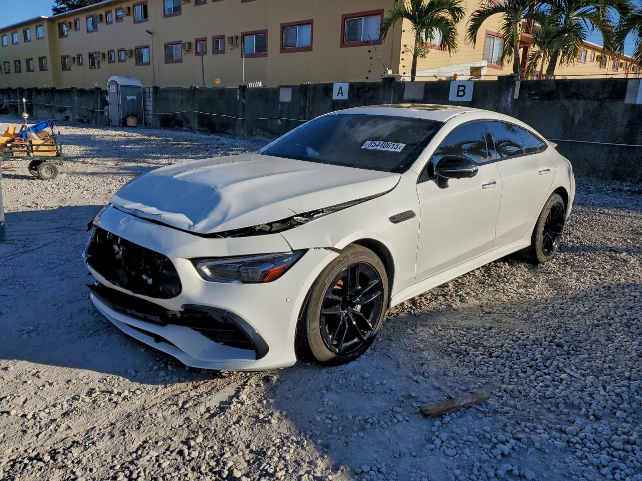 2020 Mercedes-Benz AMG GT 53, VIN W1K7X6BB8LA016592 — Front end