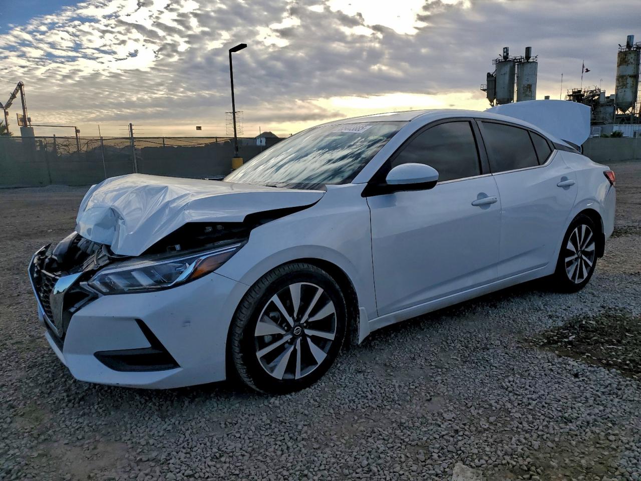 2021 Nissan Sentra SV, VIN 3N1AB8CV2MY247006 — Rear end