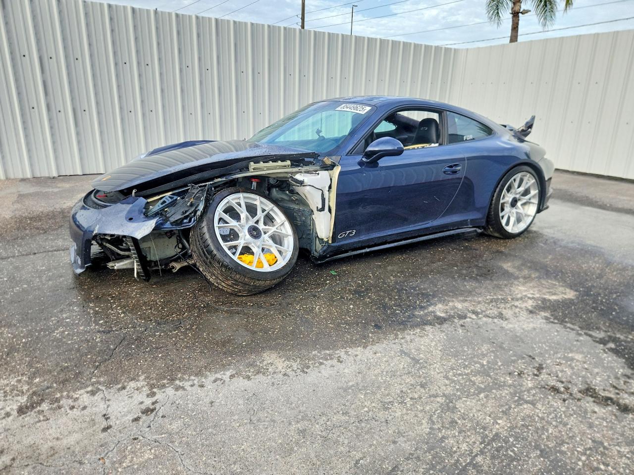 2015 Porsche 911 GT3, VIN WP0AC2A9XFS183912 — Rollover