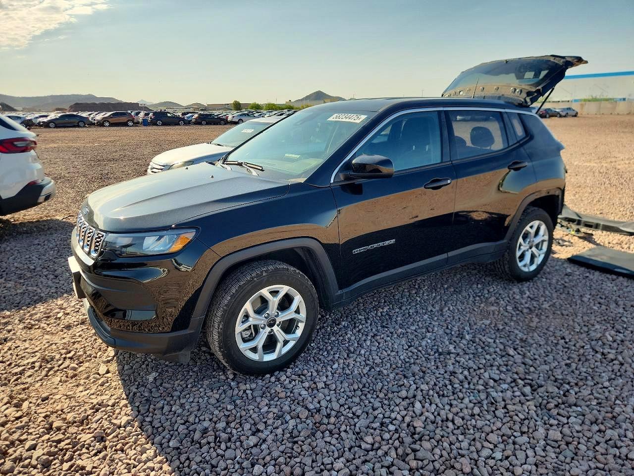 2025 Jeep Compass Sport, VIN 3C4NJDAN5ST529311 — Rear end