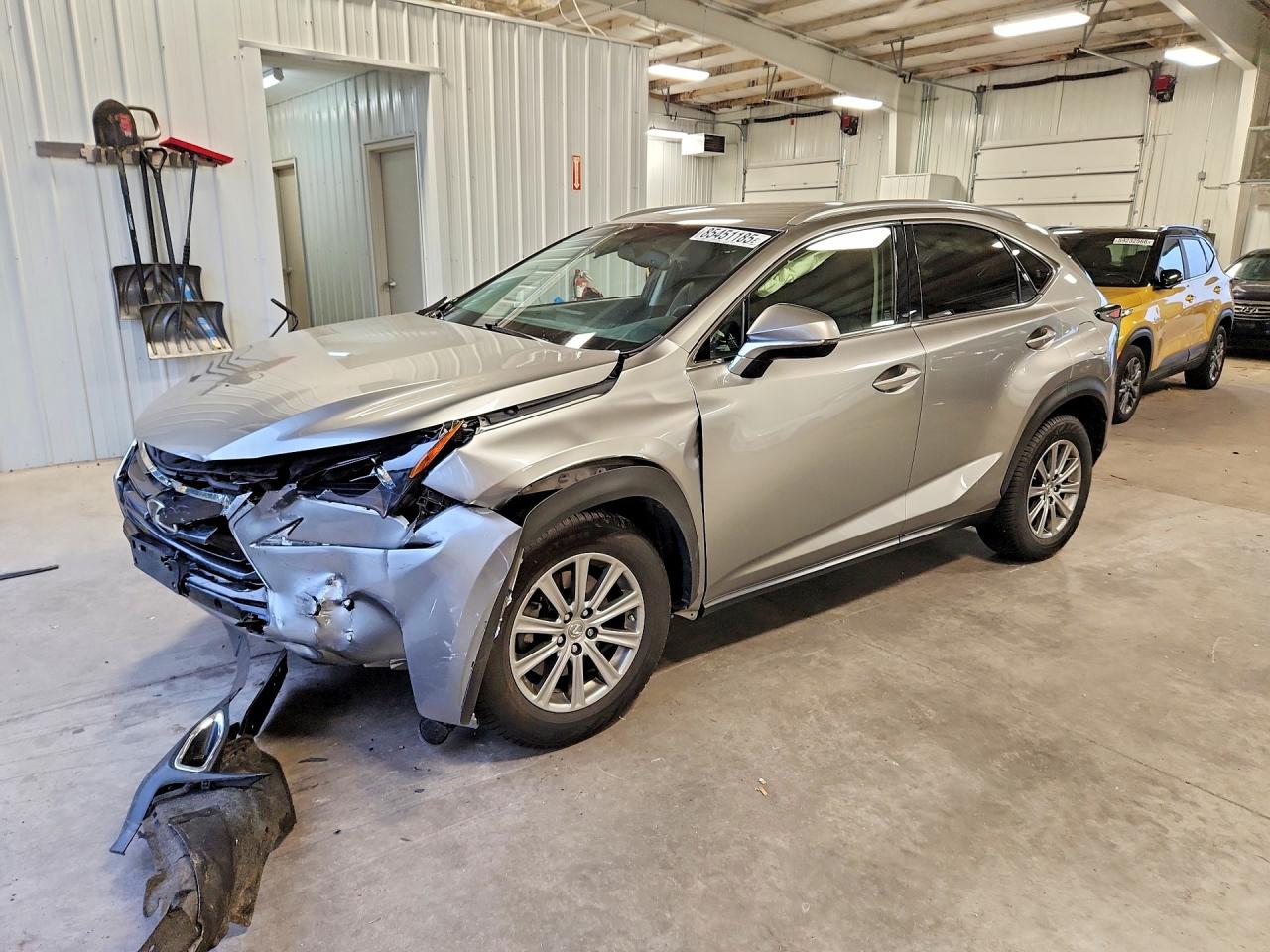 2016 Lexus NX 200t, VIN JTJYARBZ5G2036228 — Front end