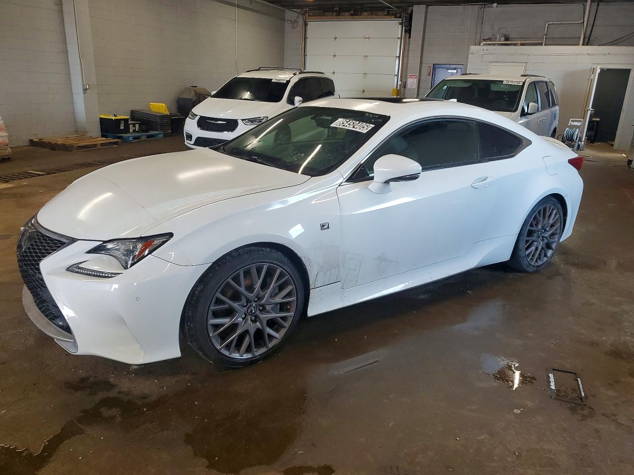 2017 Lexus RC 200t F Sport, VIN JTHHA5BC3H5005114 — Minor dents and scratches