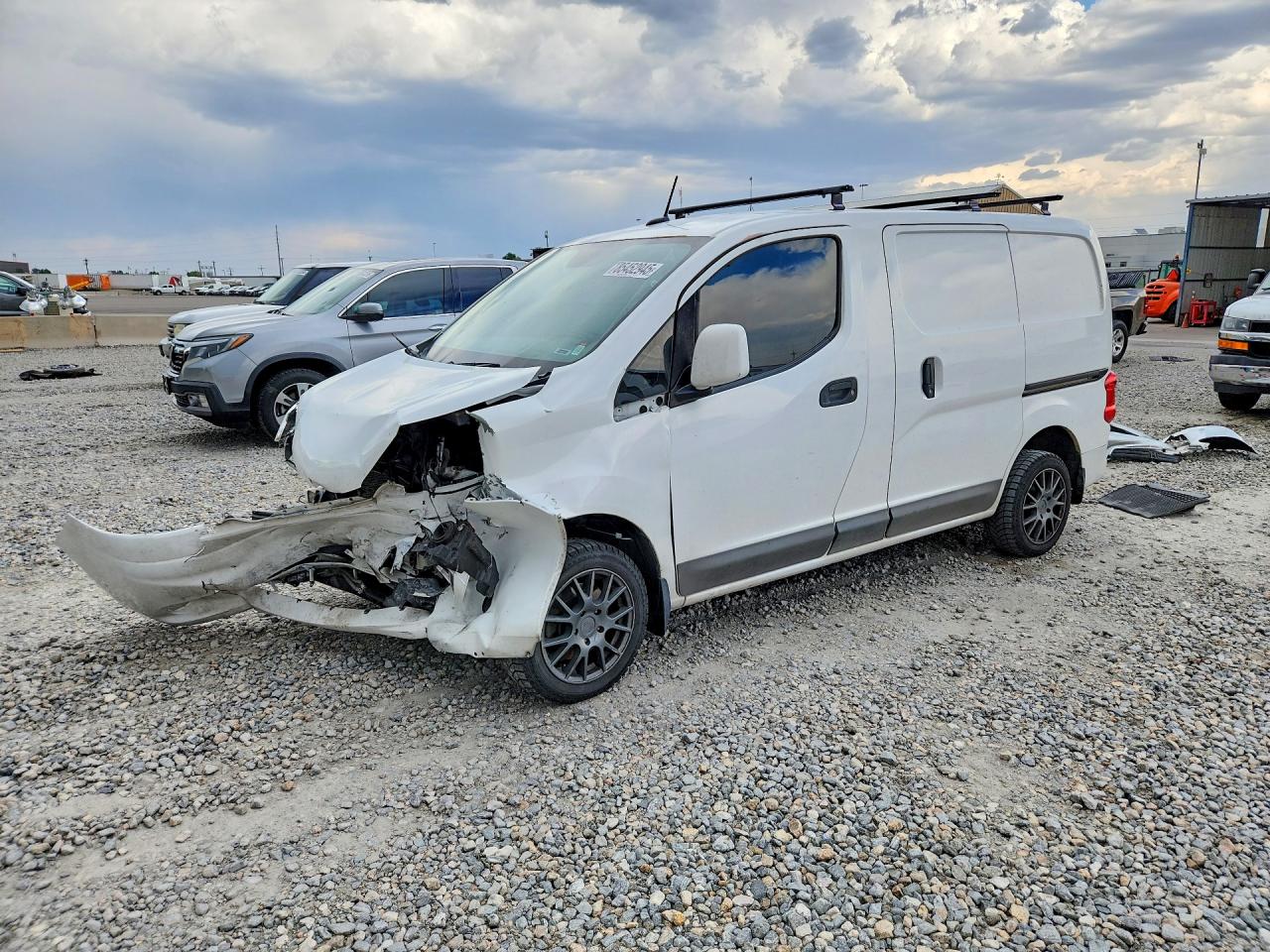2020 Nissan NV200 SV, VIN 3N6CM0KN6LK691524 — Front end