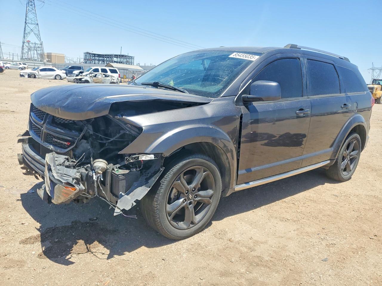2018 Dodge Journey Crossroad, VIN 3C4PDCGG7JT495633 — Перед