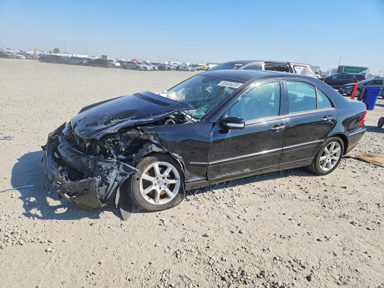 2007 Mercedes-Benz C 280 Luxury, VIN WDBRF92H17F887627 — Перед