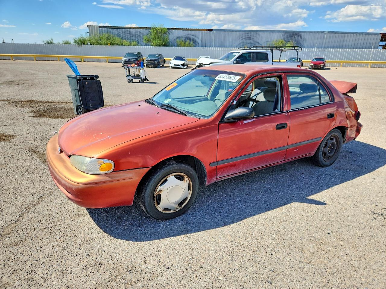 2001 Chevrolet Prizm Lsi, VIN 1Y1SK52831Z426289 — Rear end
