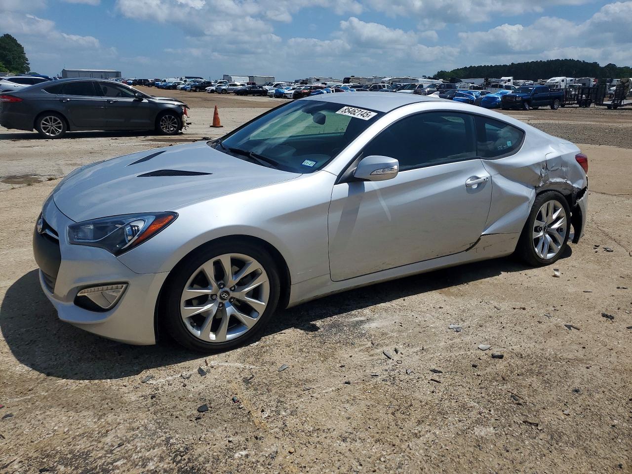 2015 Hyundai Genesis Coupe Ultimate, VIN KMHHU6KJ8FU124370 — Rear end