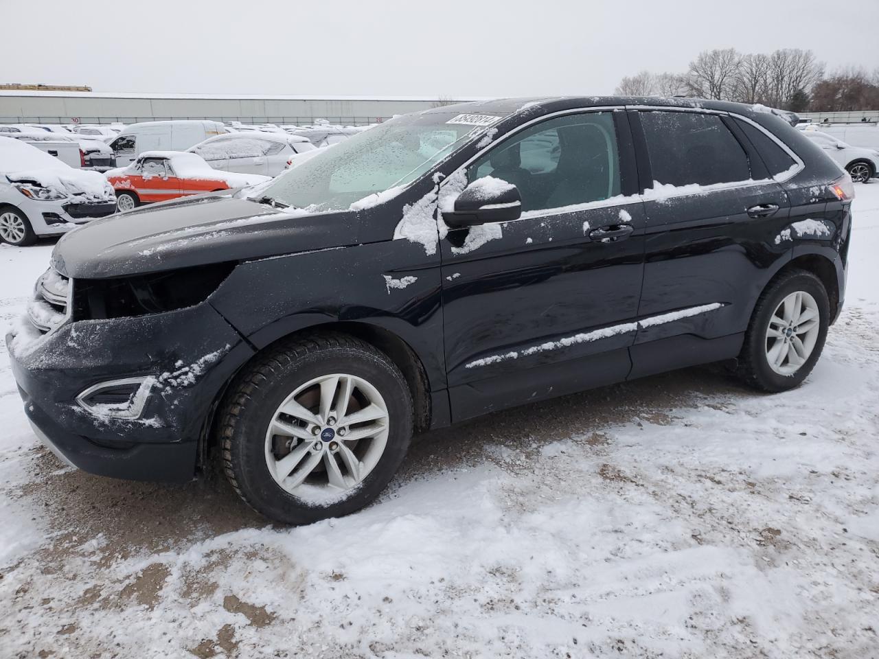2017 Ford Edge SEL, VIN 2FMPK4J98HBB79066 — Front end