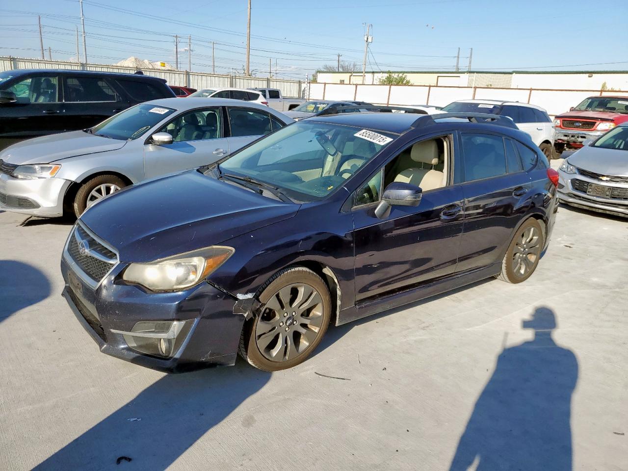 2016 Subaru Impreza Special Sports Limited, VIN JF1GPAU62GH293738 — Перед