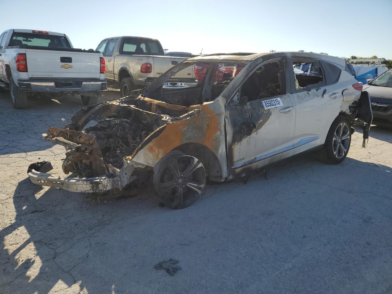 2024 Acura RDX Advance, VIN 5J8TC2H72RL025321 — Burn