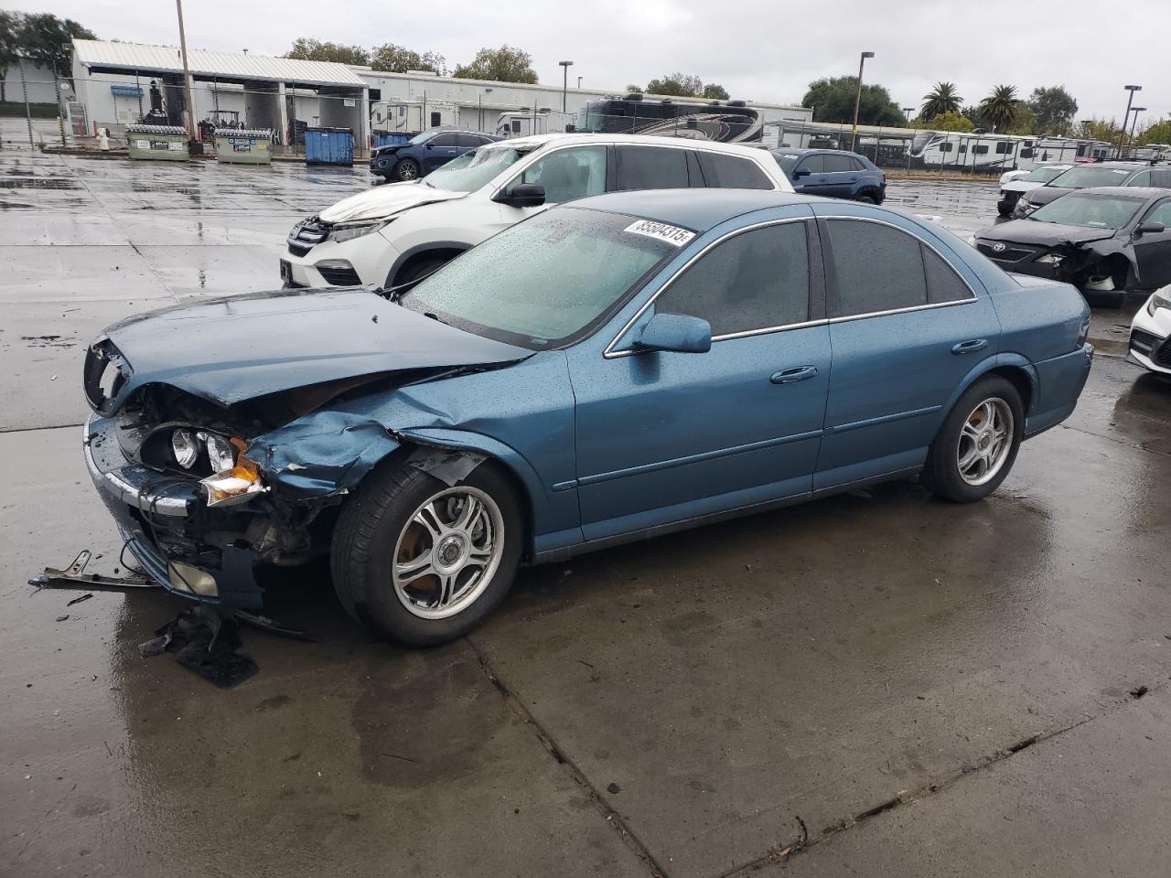 2001 Lincoln LS Sport, VIN 1LNHM86S01Y705555 — Перед