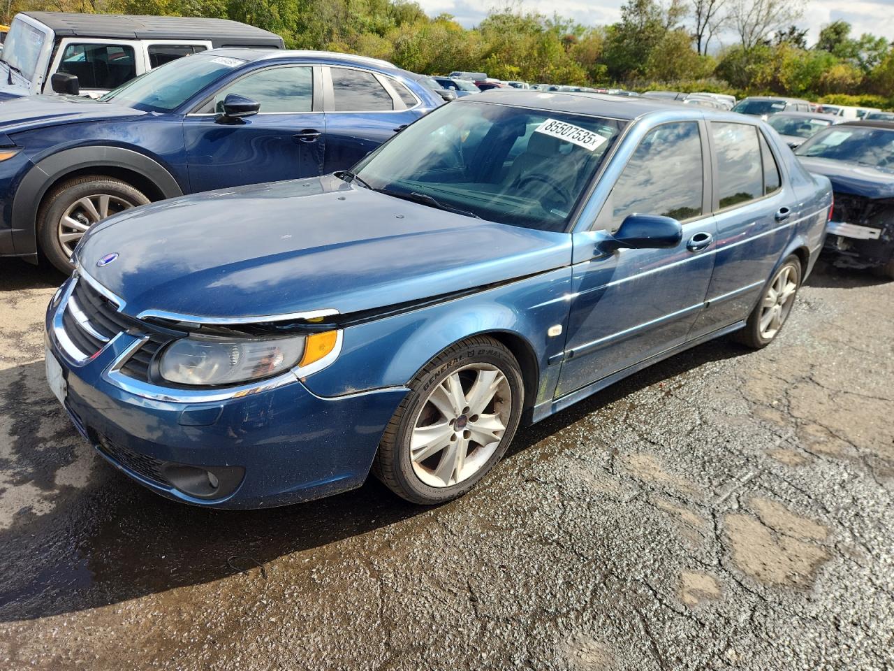 2008 Saab 9-5 Aero, VIN YS3EH49GX83505598 — Зад