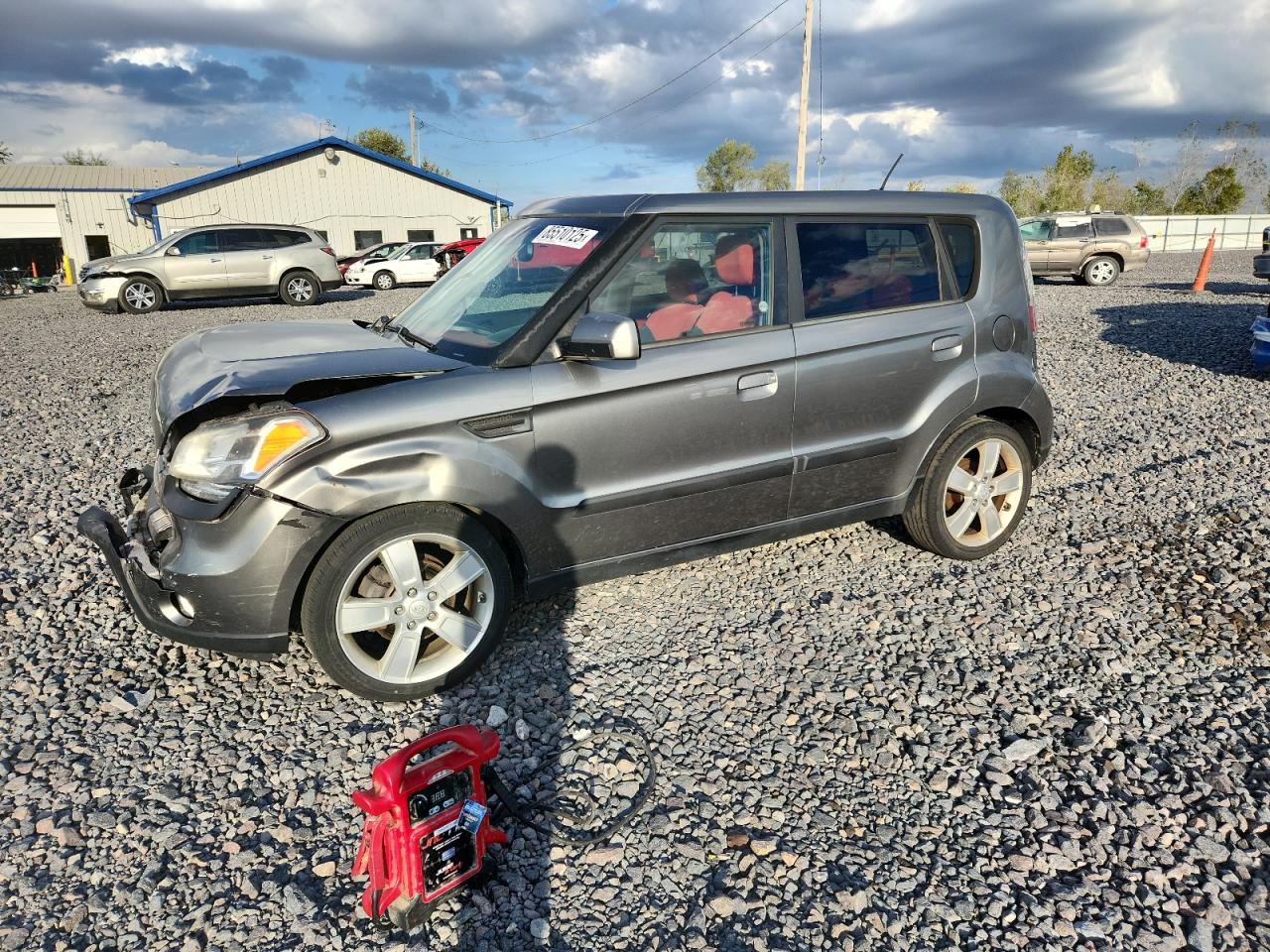 2010 Kia Soul +, VIN KNDJT2A25A7066205 — Frame damage