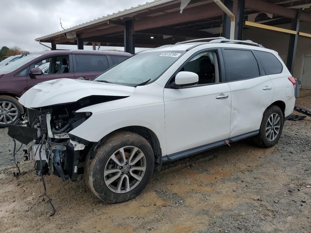 2013 Nissan Pathfinder SV, VIN 5N1AR2MN9DC669914 — Перед