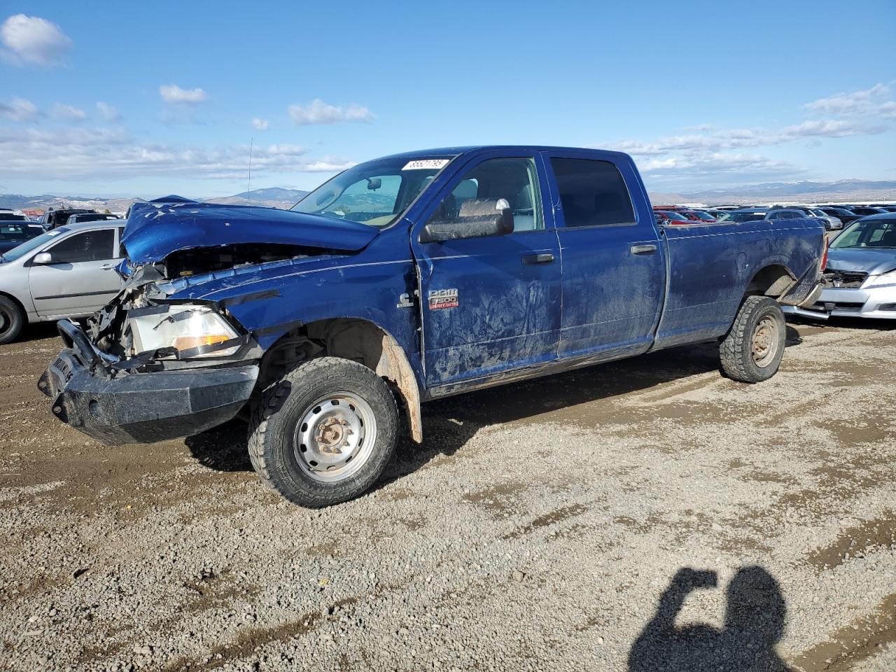 2010 Dodge 3500 SLT, VIN 3D73Y3CL3AG110587 — Front end