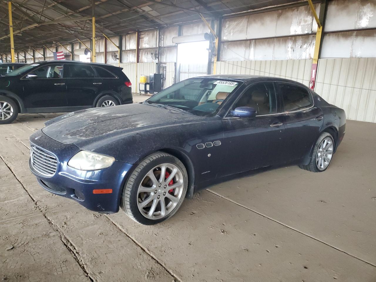 2006 Maserati Quattroporte, VIN ZAMCE39A160021522 — Front end