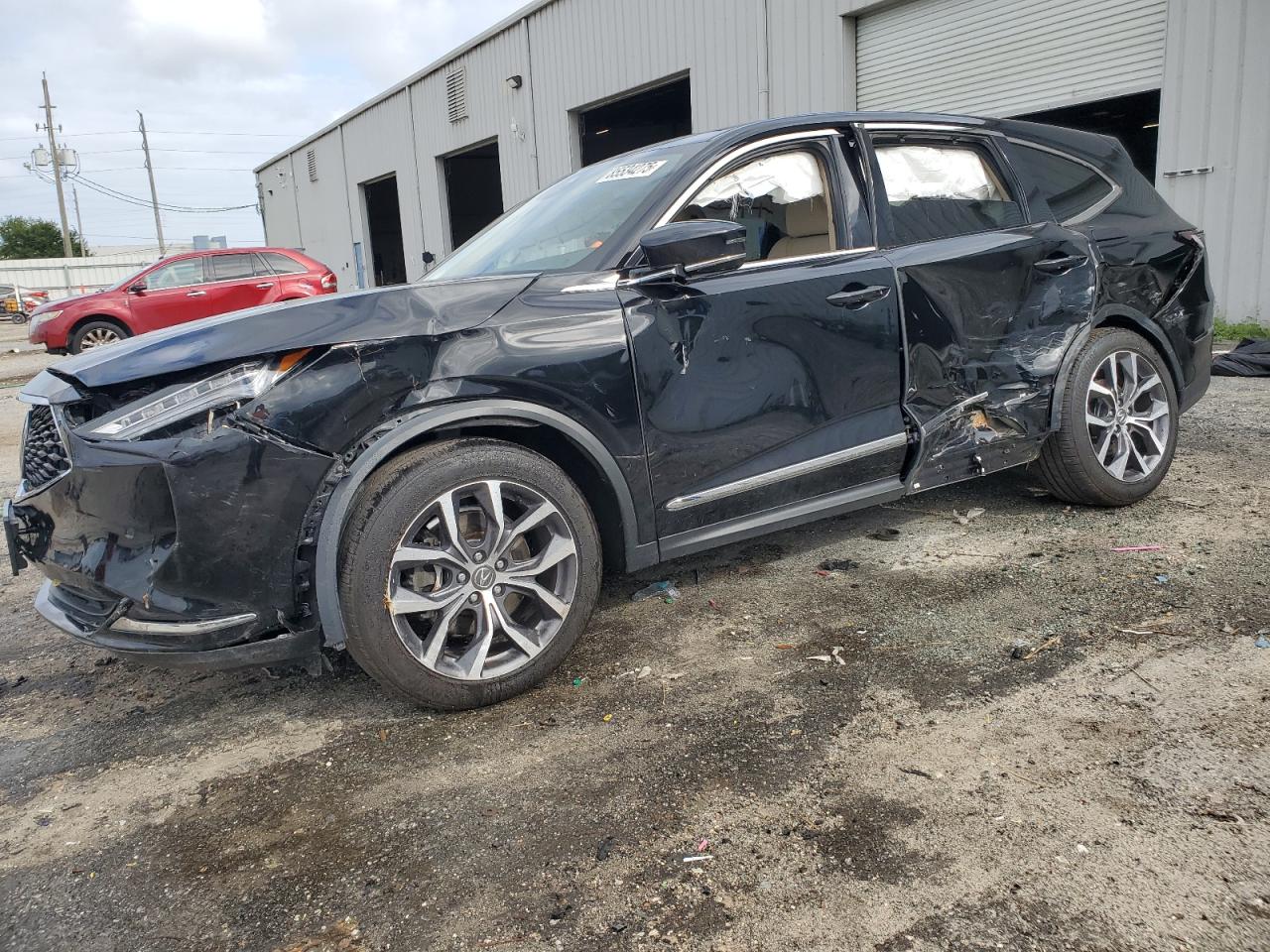 2022 Acura MDX Technology, VIN 5J8YE1H43NL039139 — Side
