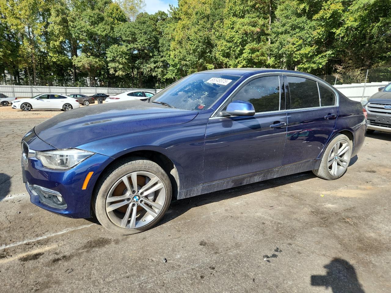 2017 BMW 3 Series 340i xDrive, VIN WBA8B7C37HK806555 — Stripped