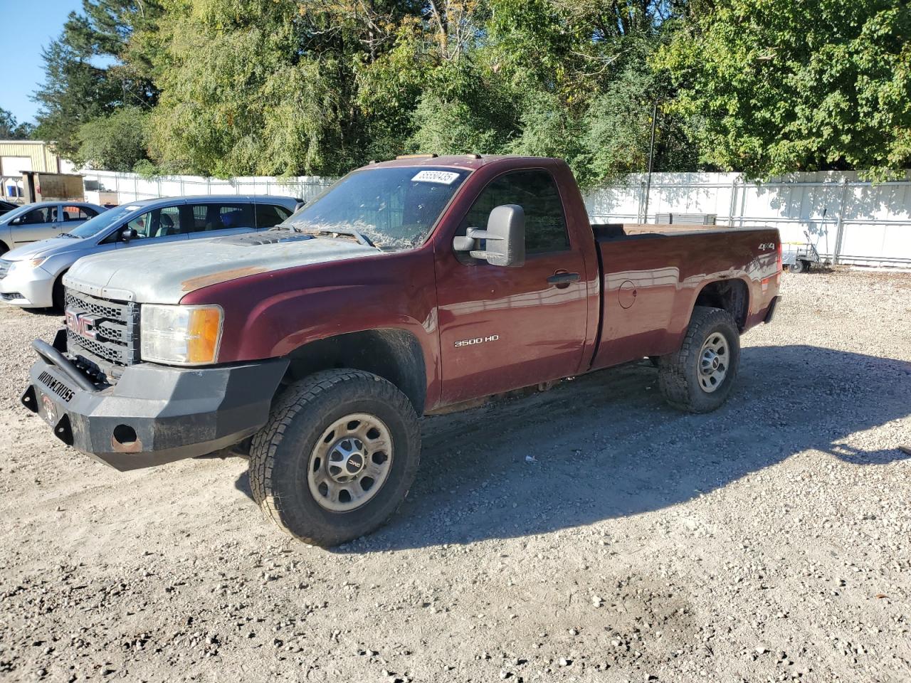 2013 GMC Sierra 3500, VIN 1GT322C81DZ155372 — Normal wear