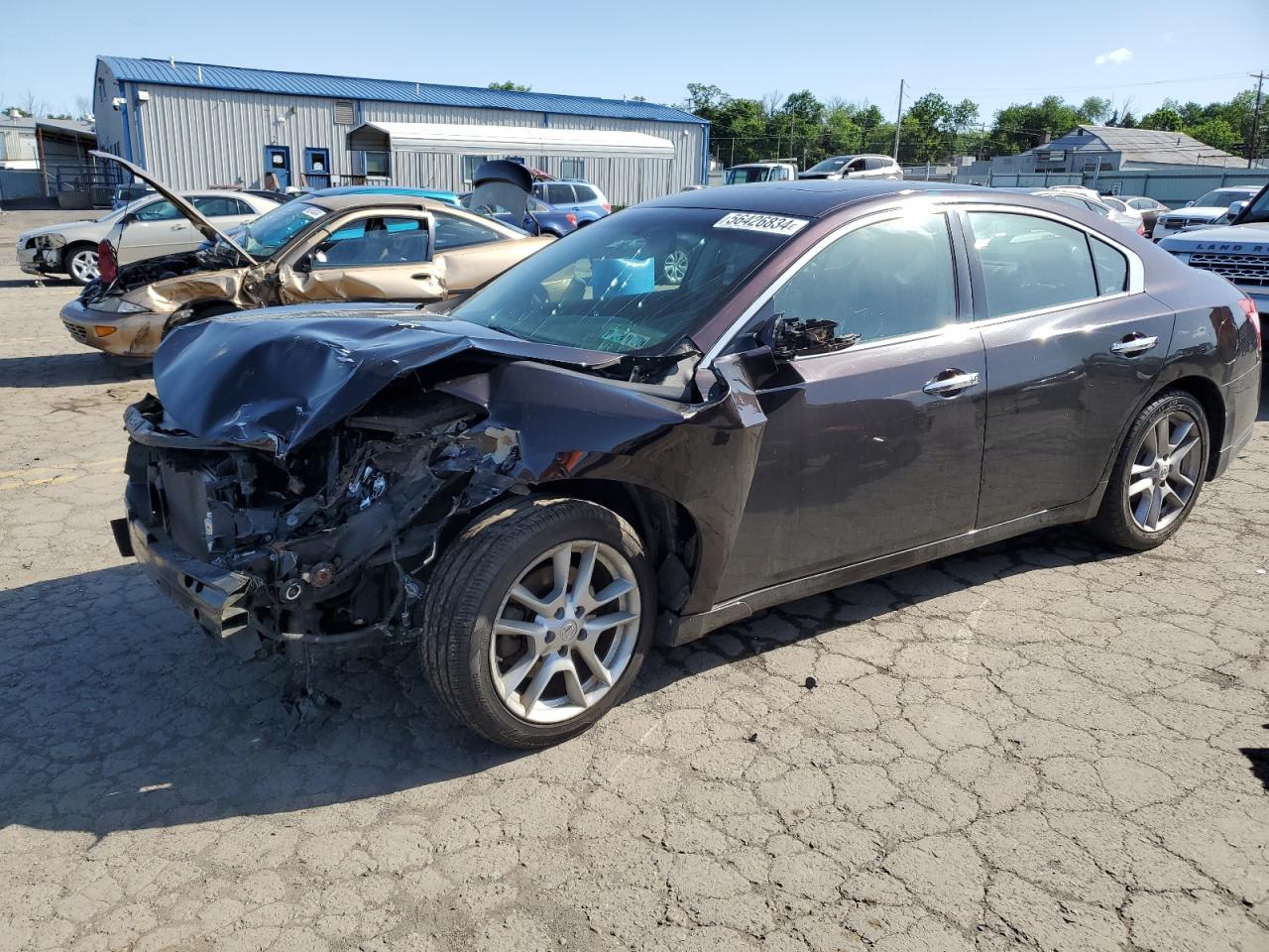 2011 Nissan Maxima SV, VIN 1N4AA5AP2BC801921 — Перед