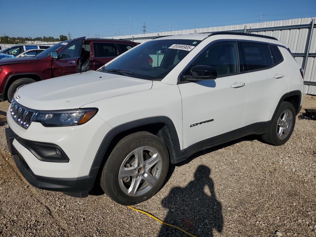 2023 Jeep Compass Latitude, VIN 3C4NJDBN5PT552724 — Partial repair