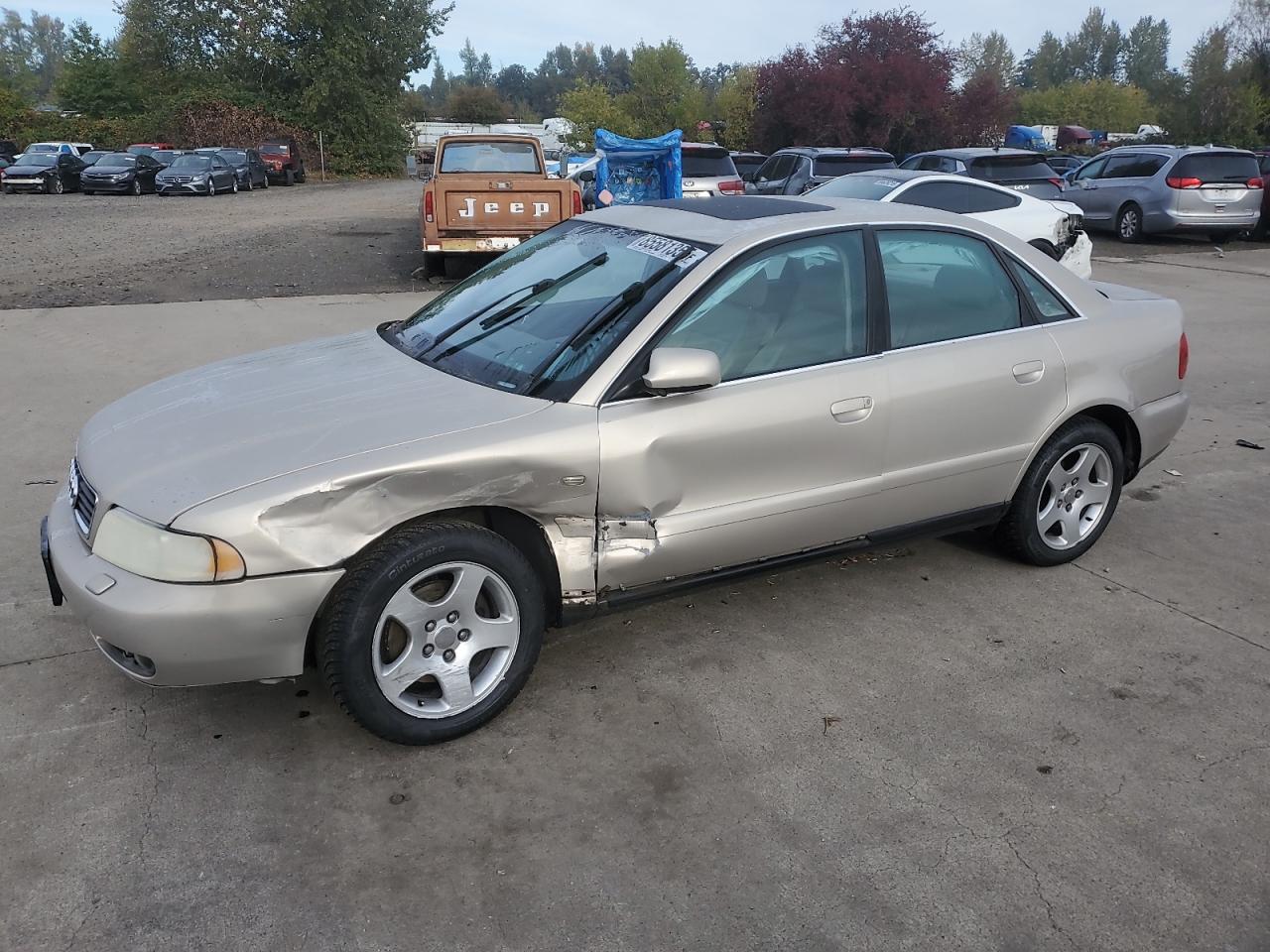 2001 Audi A4, VIN WAUDH68D21A134134 — Front end