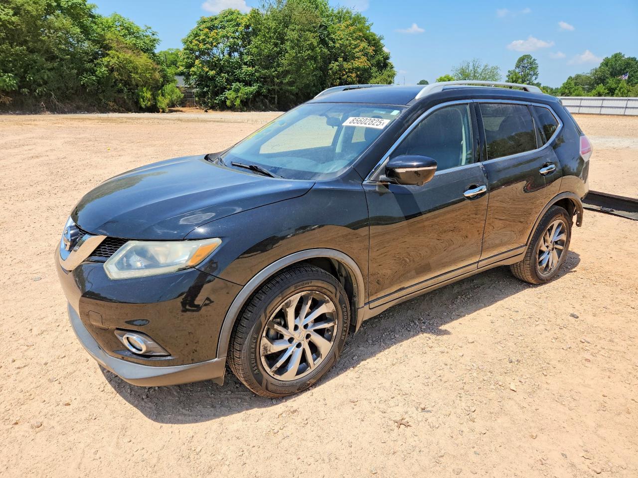 2014 Nissan Rogue SL, VIN 5N1AT2MT4EC781280 — Rear end