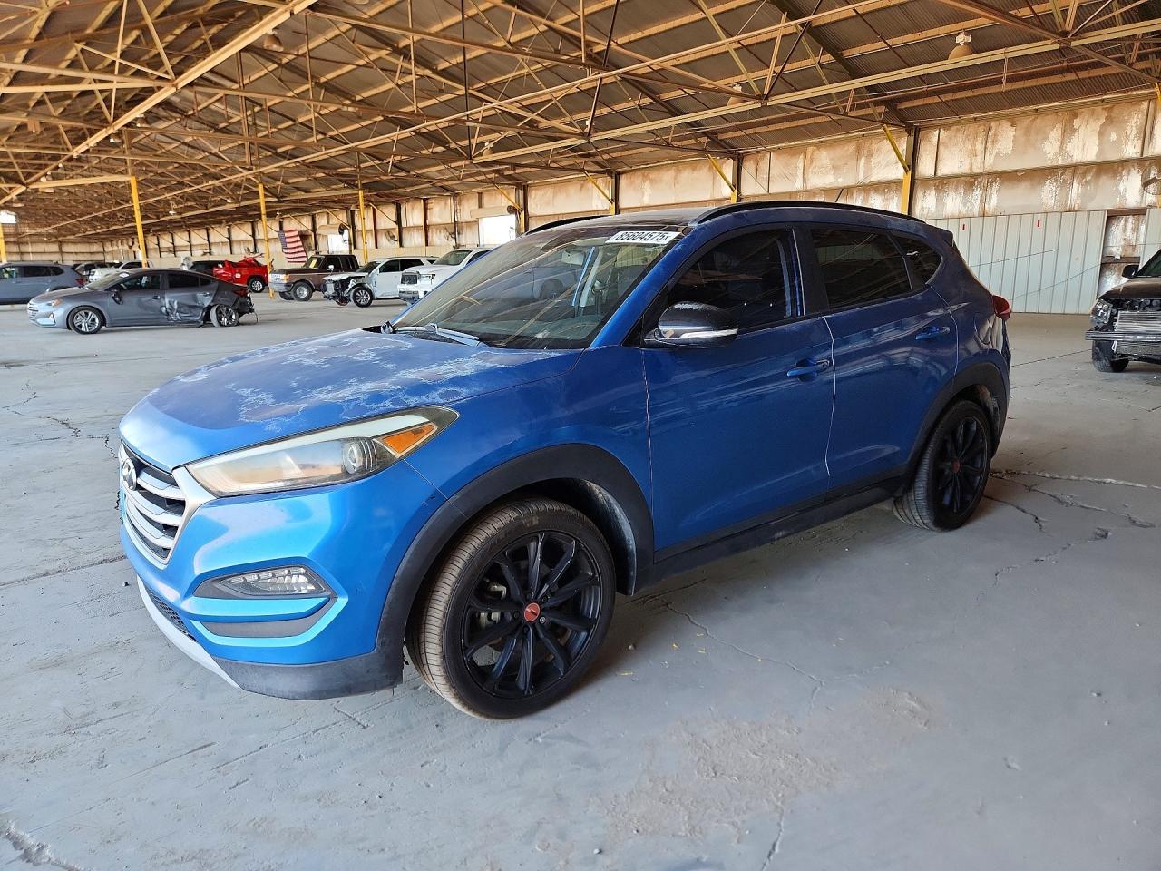 2017 Hyundai Tucson Eco, VIN KM8J33A26HU454735 — Minor dents and scratches