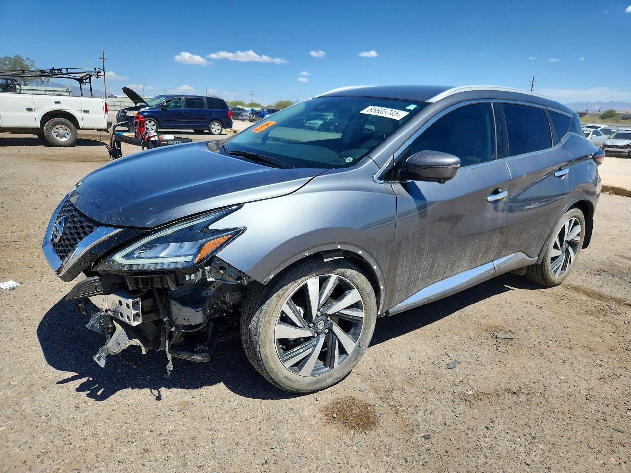 2022 Nissan Murano SL, VIN 5N1AZ2CJXNC106953 — Undercarriage