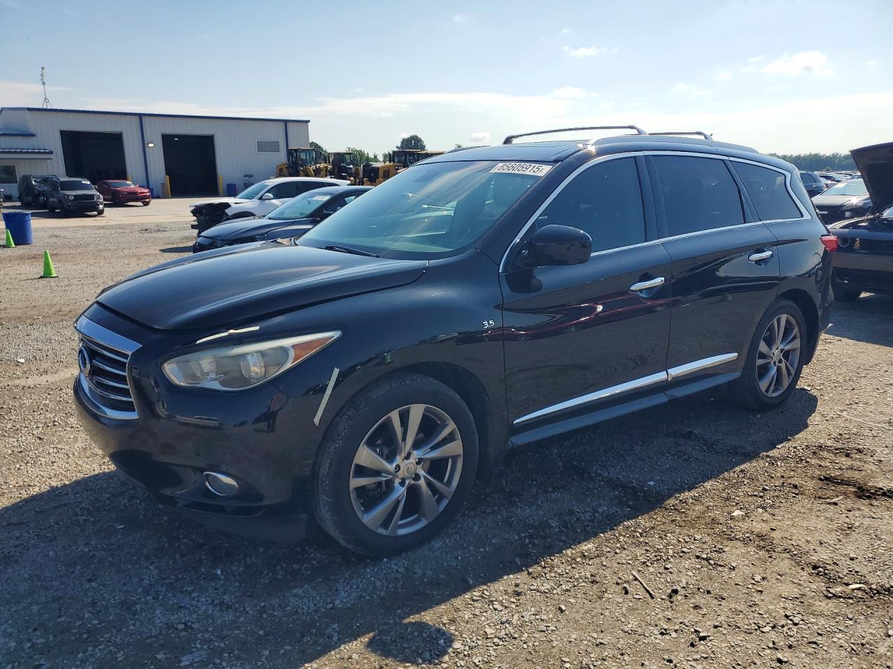 2015 Infiniti QX60, VIN 5N1AL0MN1FC557875 — Front end