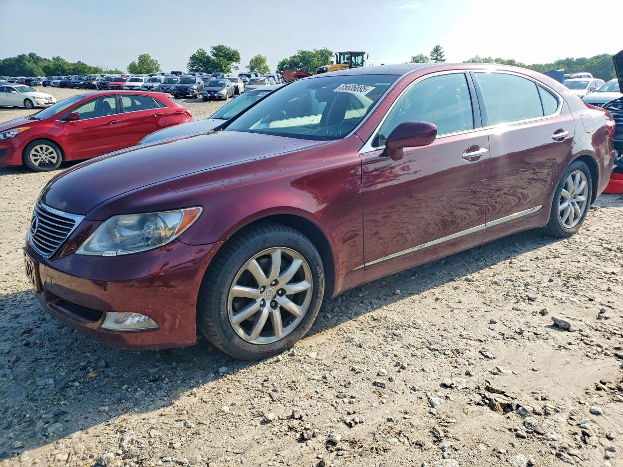 2007 Lexus LS 460 L, VIN JTHGL46F775008813 — Undercarriage