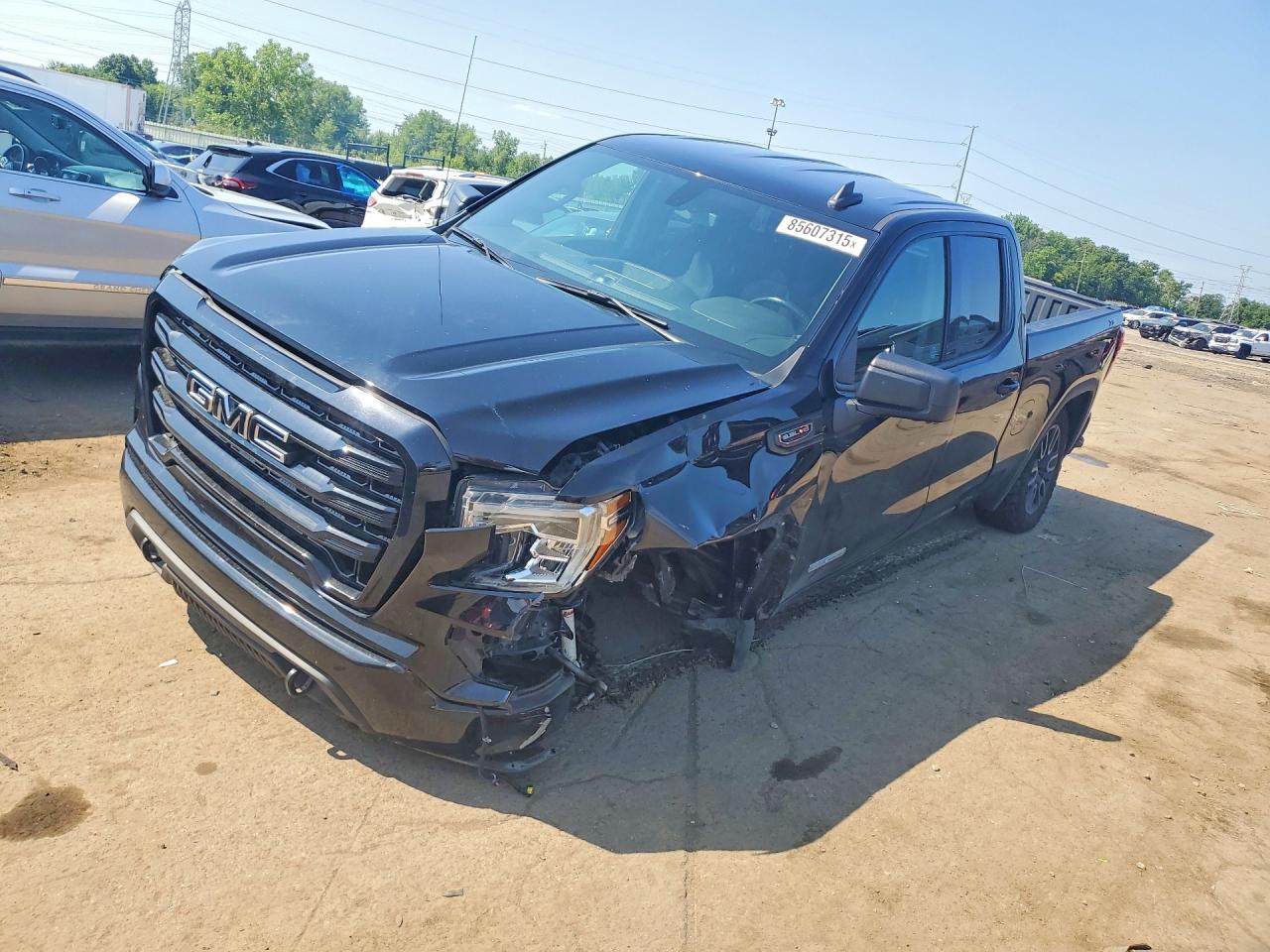 2021 GMC Sierra 1500 Elevation, VIN 1GTR9CED1MZ265876 — Front end