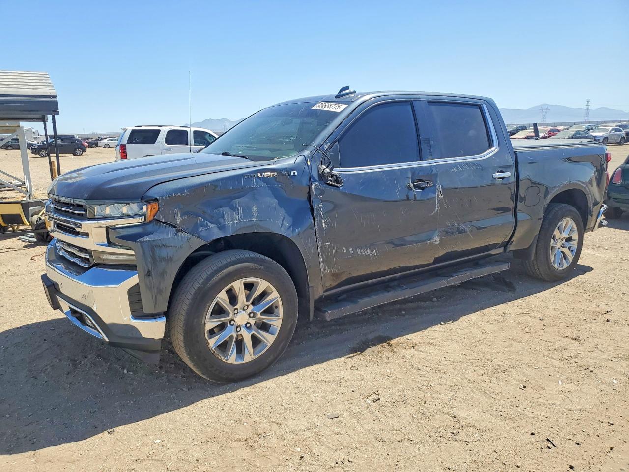 2021 Chevrolet Silverado 1500 LTZ, VIN 1GCPWEED9MZ219031 — Rear end