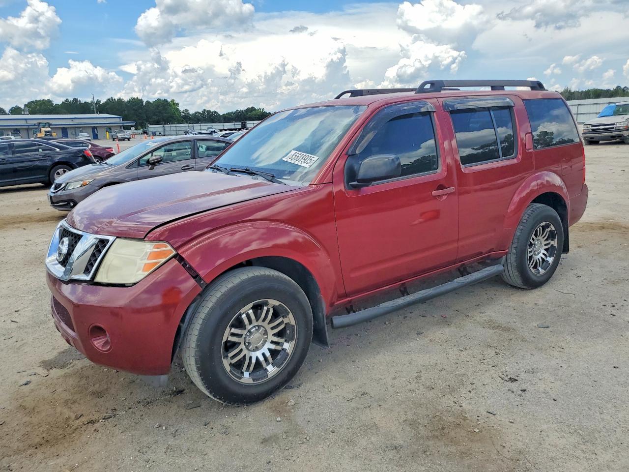 2008 Nissan Pathfinder S, VIN 5N1AR18U88C617160 — Перед