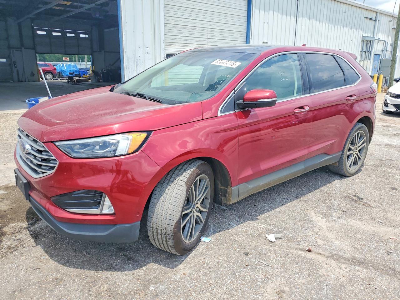 2019 Ford Edge Titanium, VIN 2FMPK3K9XKBB34730 — Minor dents and scratches