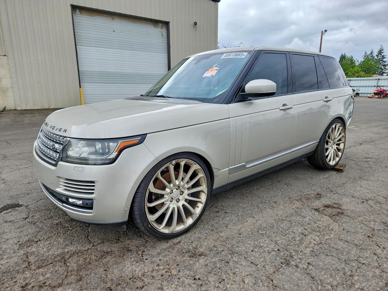 2013 Land Rover Range Rover SC, VIN SALGS2EF0DA100772 — Mechanical