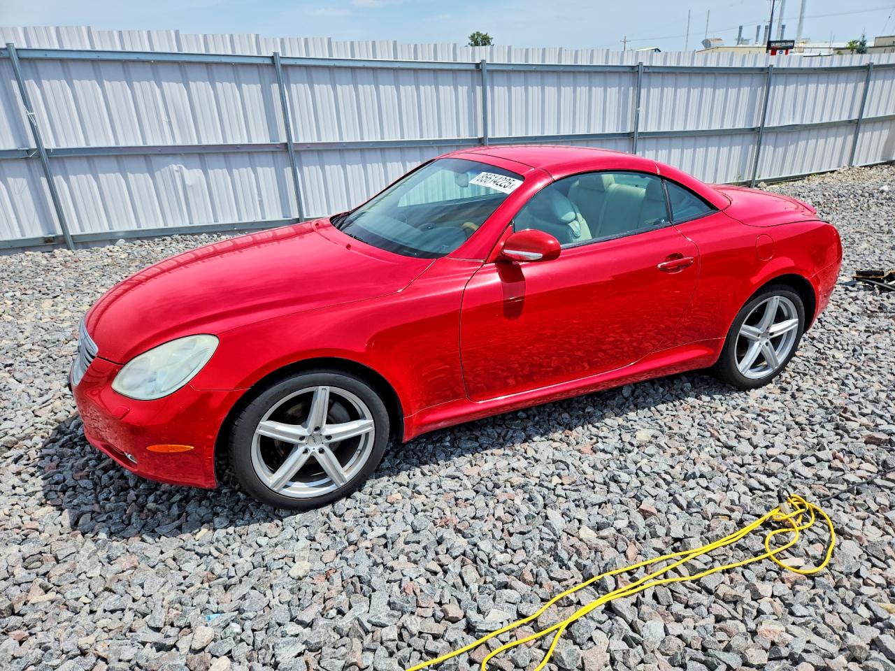 2005 Lexus SC 430, VIN JTHFN48Y450069440 — Front end