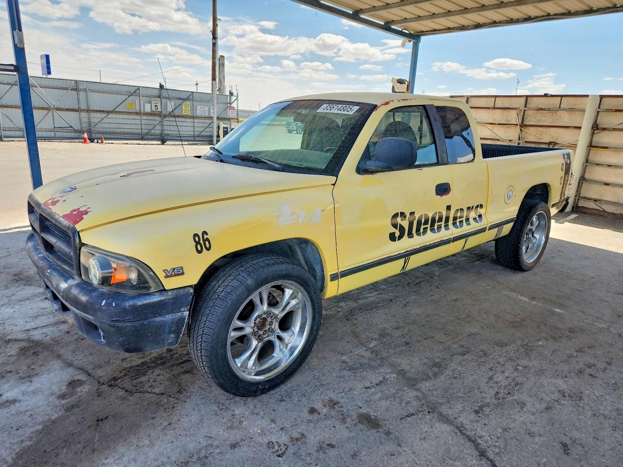 1997 Dodge Dakota, VIN 1B7GL23X5VS108734 — Зад