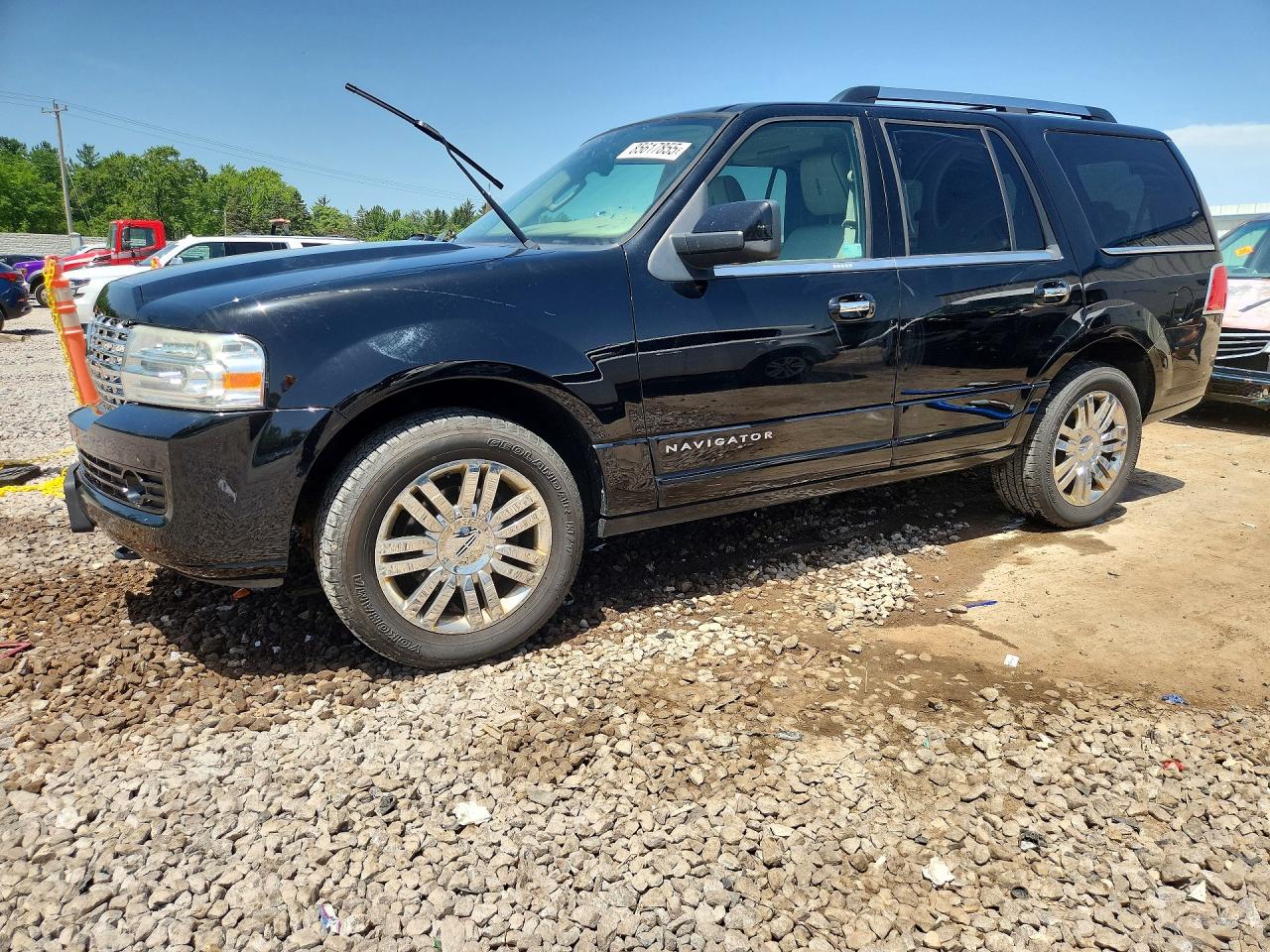 2009 Lincoln Navigator, VIN 5LMFU28529EJ01124 — Перед