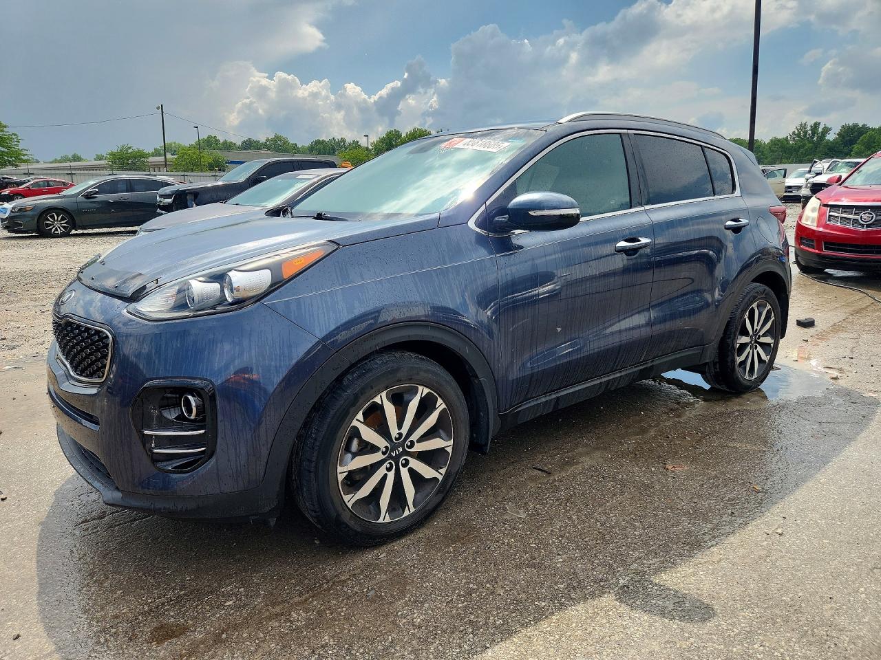 2018 Kia Sportage EX, VIN KNDPN3AC2J7352631 — Пожар в салоне