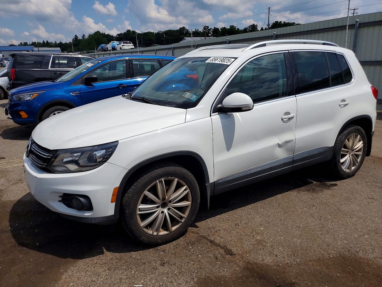 2016 Volkswagen Tiguan S, VIN WVGAV7AX7GW564189 — Water / flood