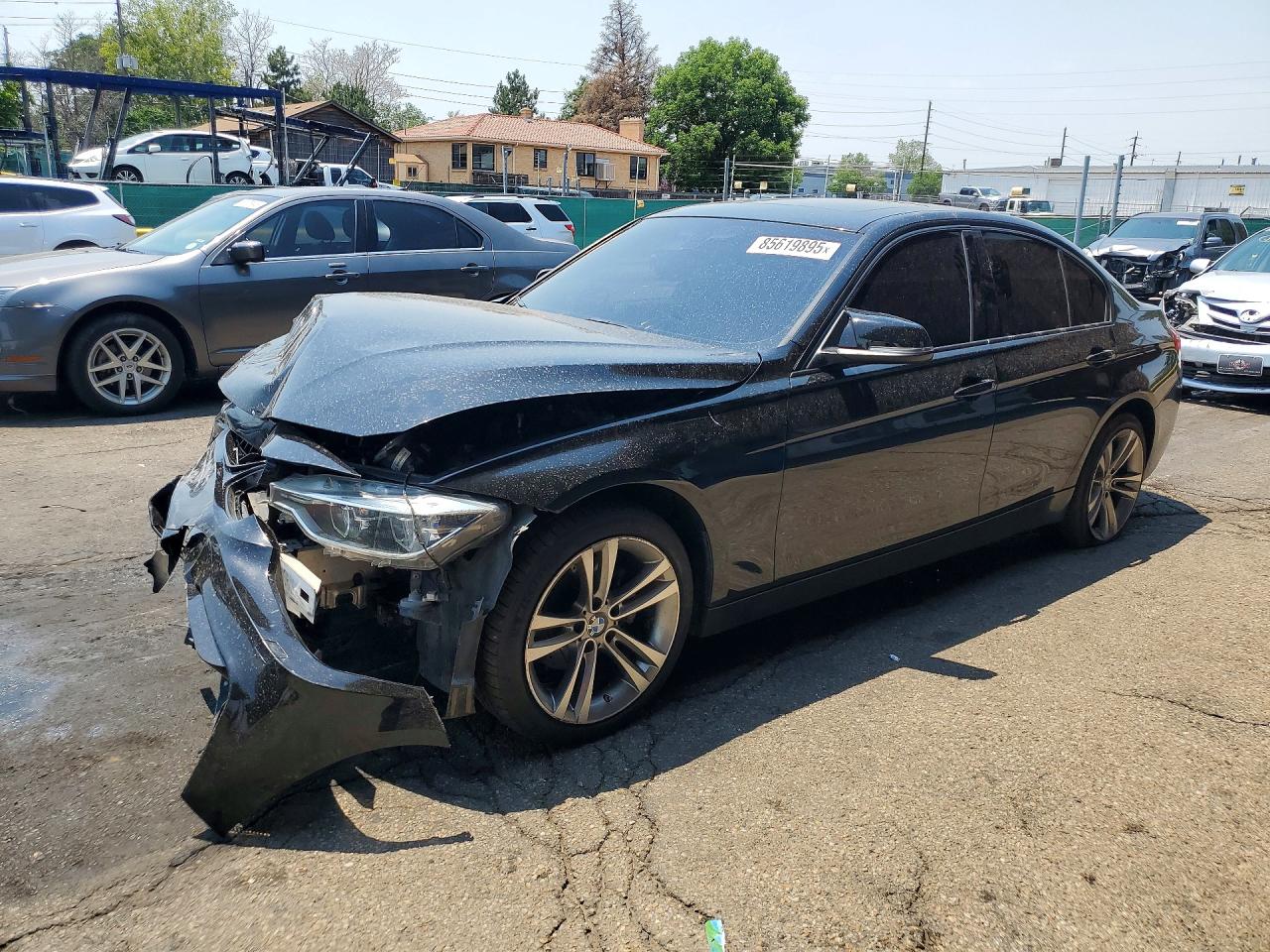 2018 BMW 3 Series 330i xDrive, VIN WBA8D9C58JEM34199 — Front end