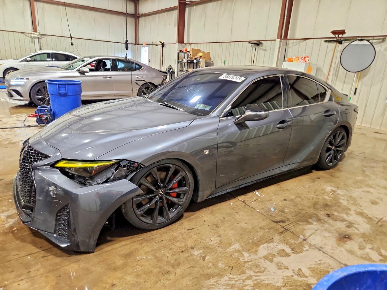 2021 Lexus IS 350 F Sport, VIN JTHGZ1E26M5020409 — Water / flood