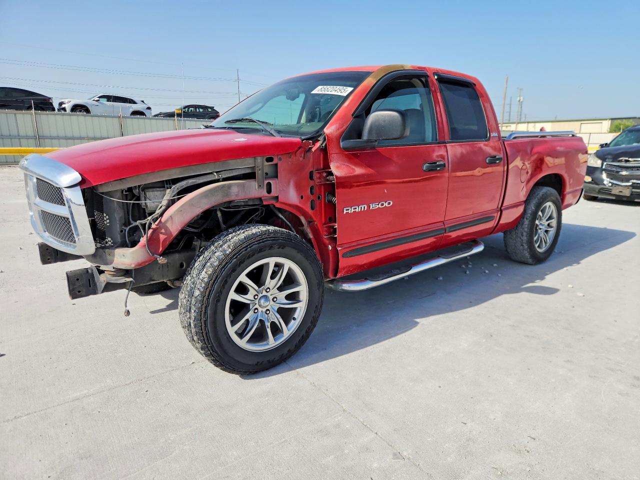 2002 Dodge 1500, VIN 3D7HA18Z12G208188 — Перед
