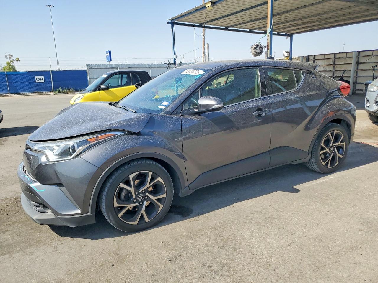 2019 Toyota C-HR LE, VIN JTNKHMBX0K1024780 — Front end