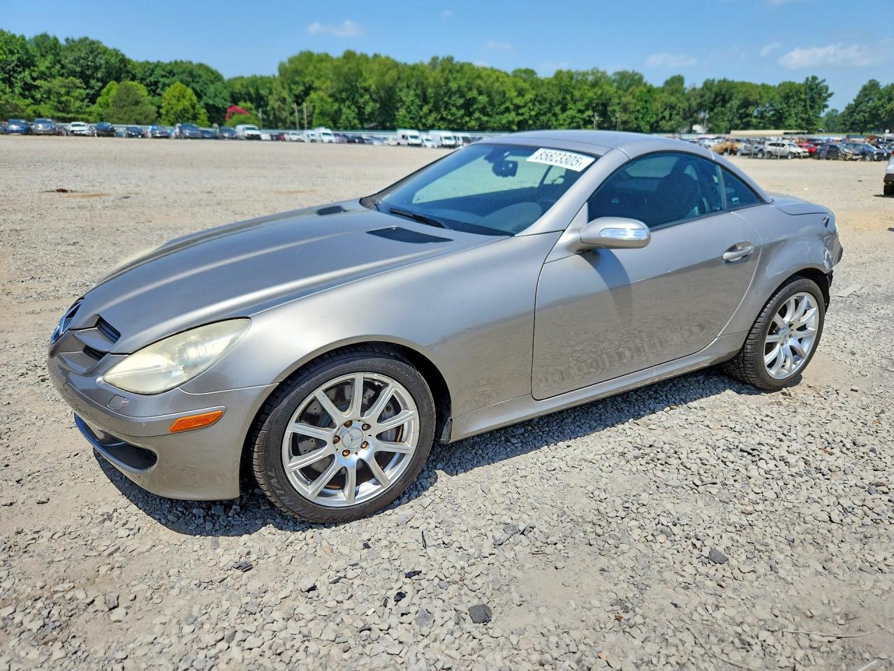 2005 Mercedes-Benz SLK 230/320, VIN WDBWK56FX5F040702 — Зад