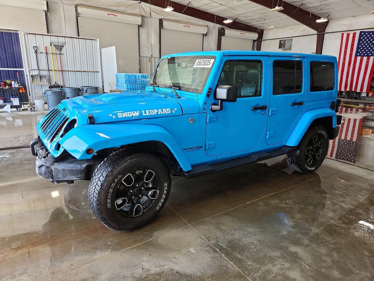 2018 Jeep Wrangler Unlimited Sahara, VIN 1C4BJWEG0JL826202 — Front end