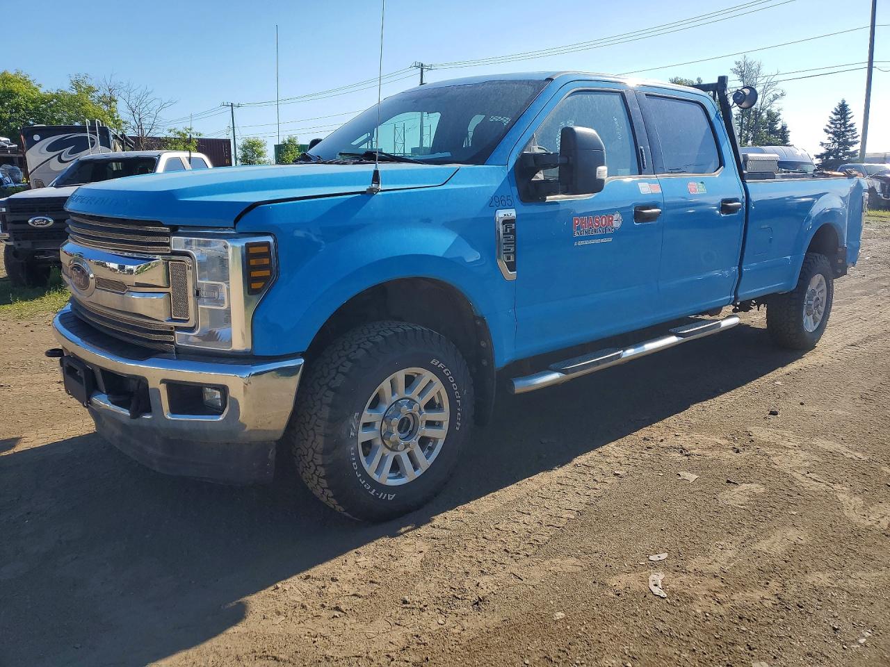 2019 Ford F-250 Lariat, VIN 1FT7W2B68KEG60903 — Rear end